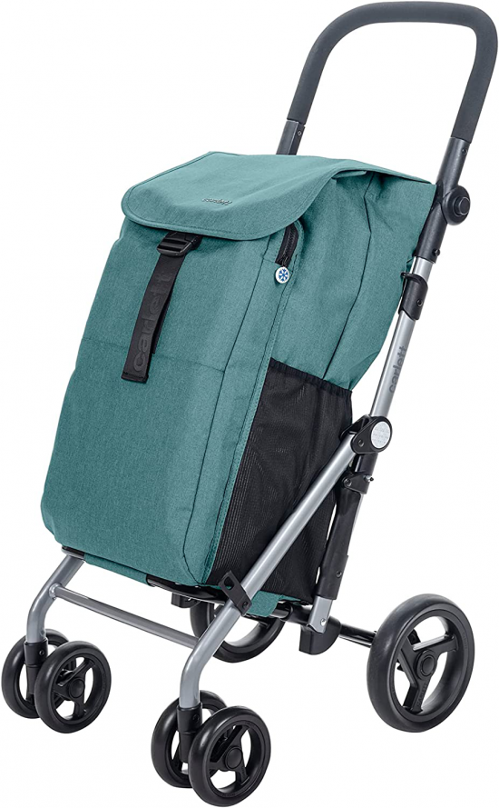 Carro de la compra Carlett CLASSIC DUO PINE, verde